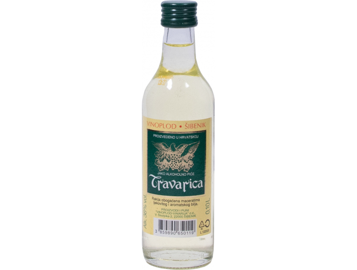 Vinoplod Šibenik travarica rakija 0,1 L