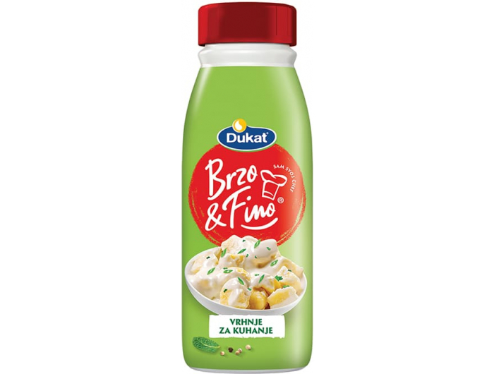 Dukat Brzo&amp;Fino vrhnje za kuhanje 500 g