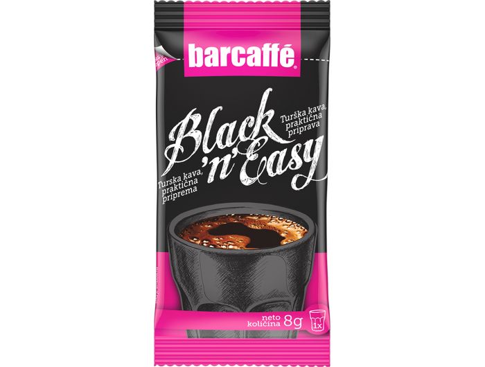 Barcaffe black & easy 8 g