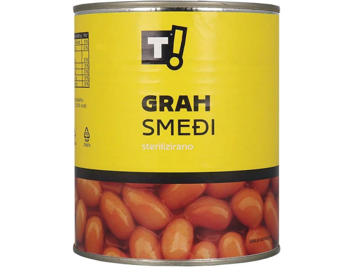 T! grah smeđi 800 g