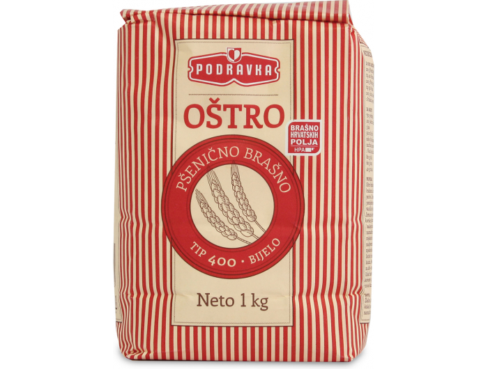 Podravka oštro brašno 1 kg T-400