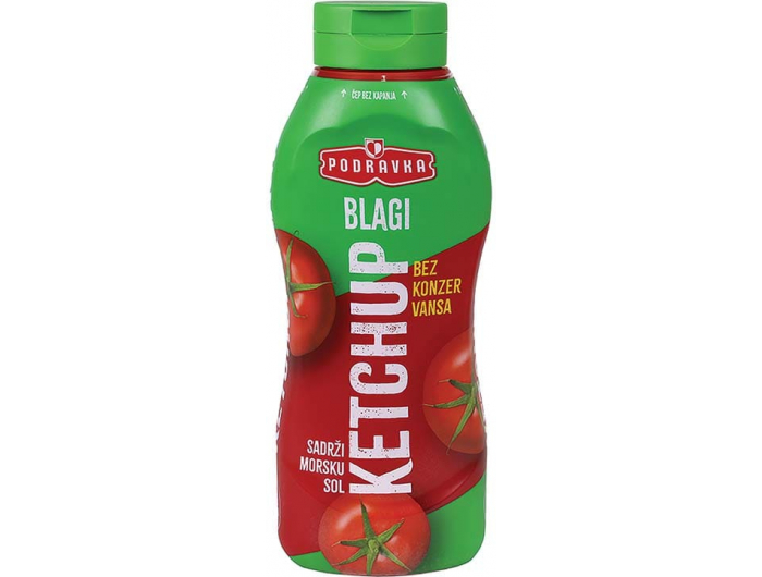 Podravka kečap blagi 1000 g