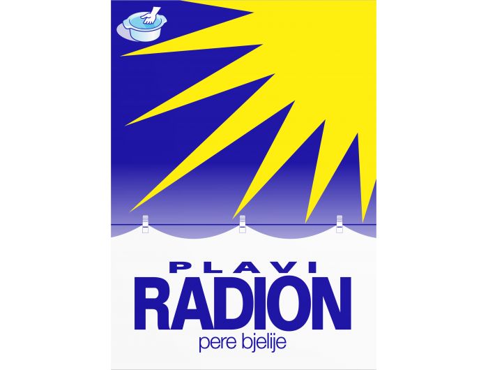 Saponia Plavi Radion deterdžent za rublje 500 g