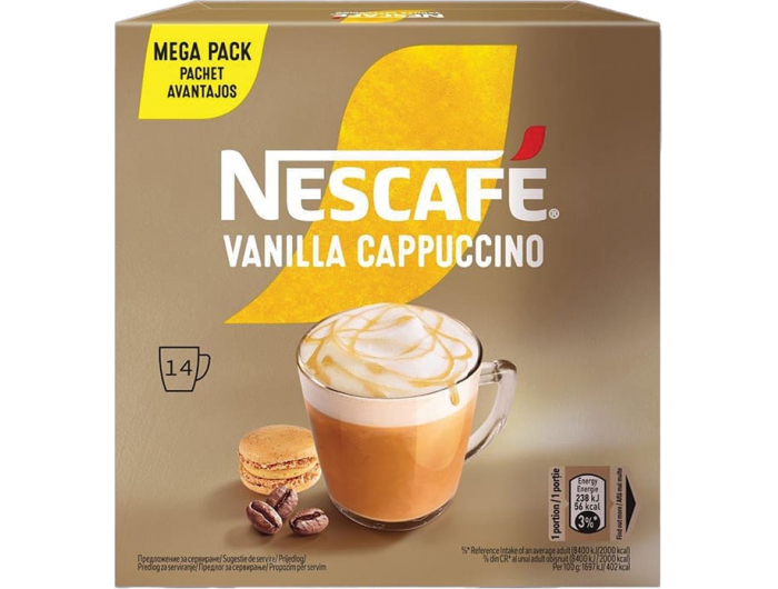 Nescafé Vanilla Cappuccino 14/1 196 g