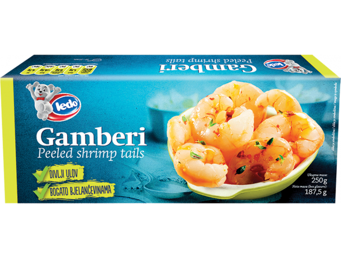 Ledo Gamberi 250 g