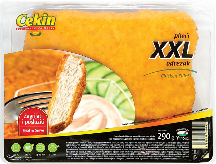 Vindija Cekin panirani pileći file 290 g