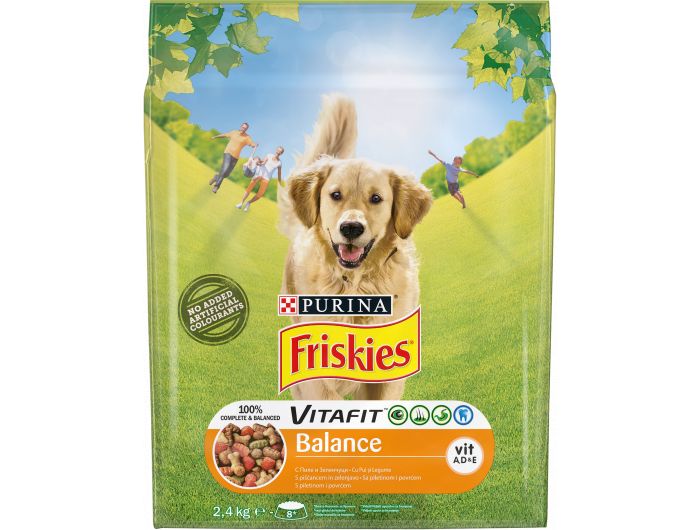 Friskies Vitafit Balance kroketi za pse piletina 2,4 kg