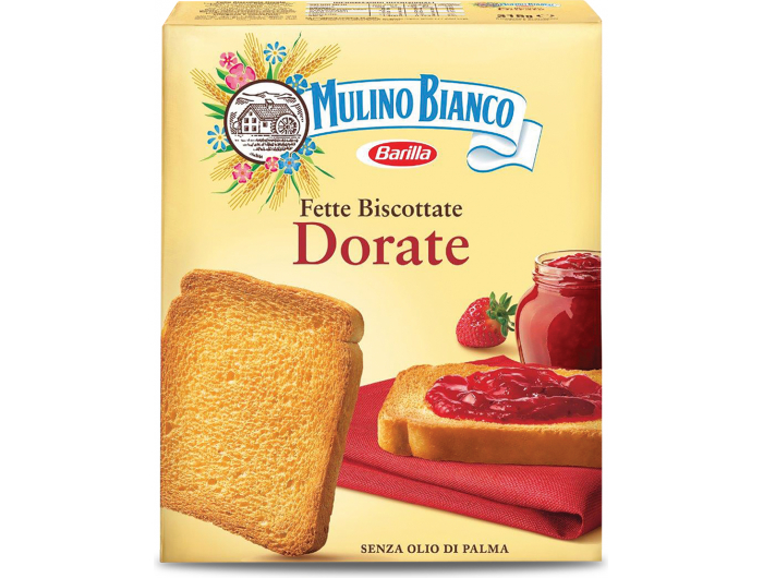 Mulino Bianco dvopek Dorate 315 g
