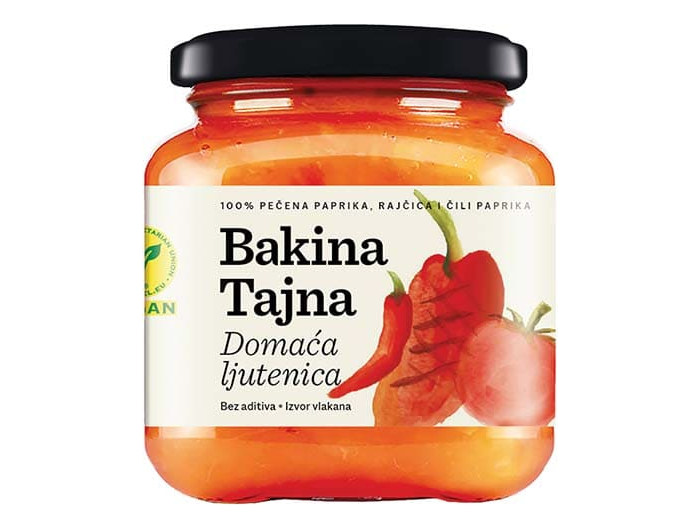 Bakina Tajna ajvar ljutenica 300 g