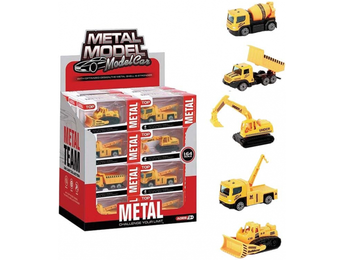 Igračka građevinsko vozilo, razne vrste