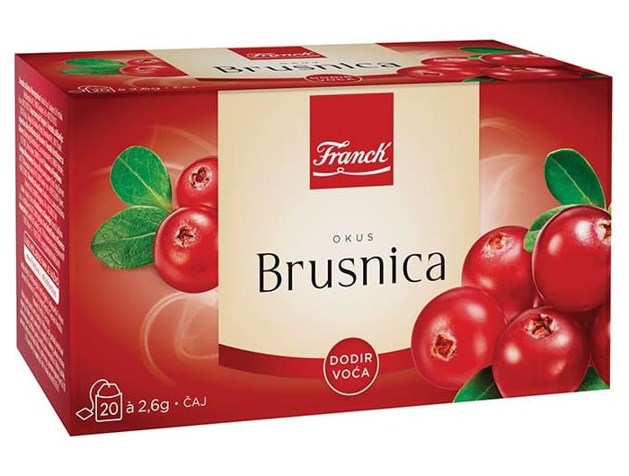 Franck čaj brusnica 52 g