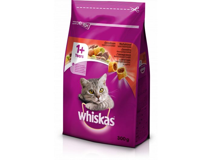 Whiskas hrana za mačke govedina i mrkva 300 g