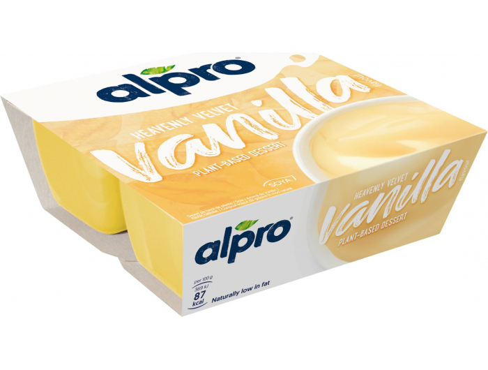 Alpro Puding od soje s okusom vanilije 4x125 g