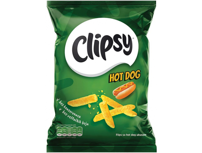 Clipsy flips Hot dog 30 g