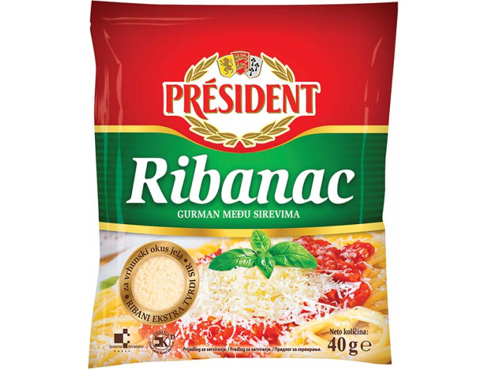 President sir Ribanac 40 g