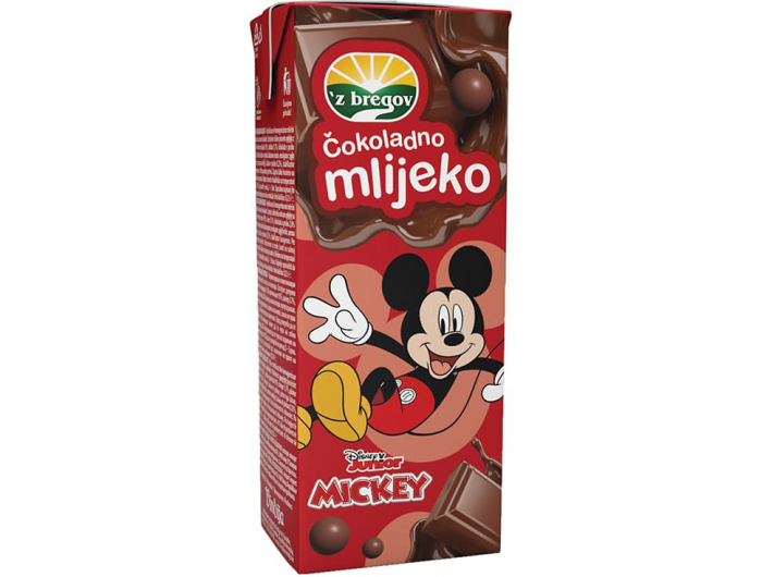 Vindija 'z bregov čokoladno mlijeko 0,2 L