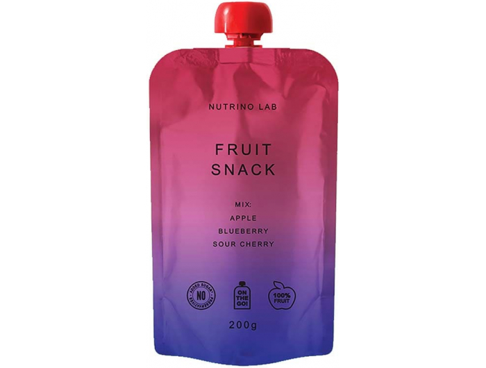 Nutrino Lab Fruit Snack kašica od jabuke, borovnice i višnje 200 g