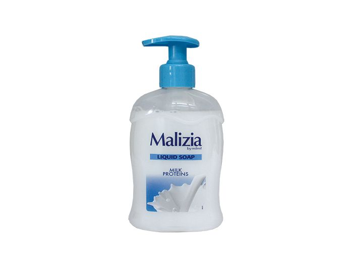 Tekući sapun, 300 ml, s mliječnim proteinima, Malizia
