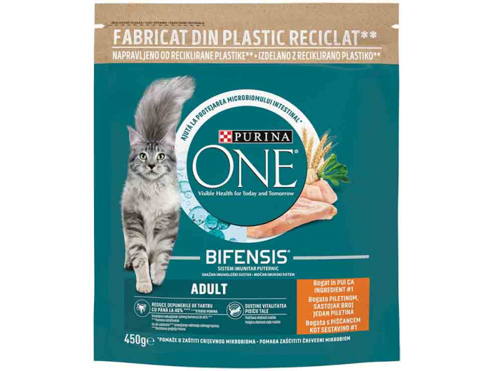 Purina One Bifensis hrana za mačke piletina 450 g