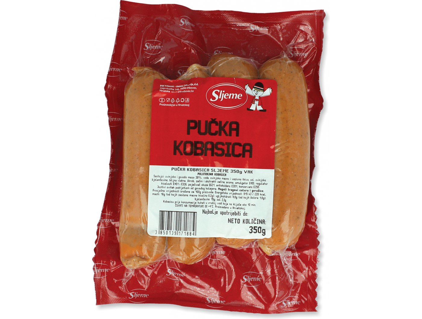 Pik Sljeme kobasica pučka 350 g