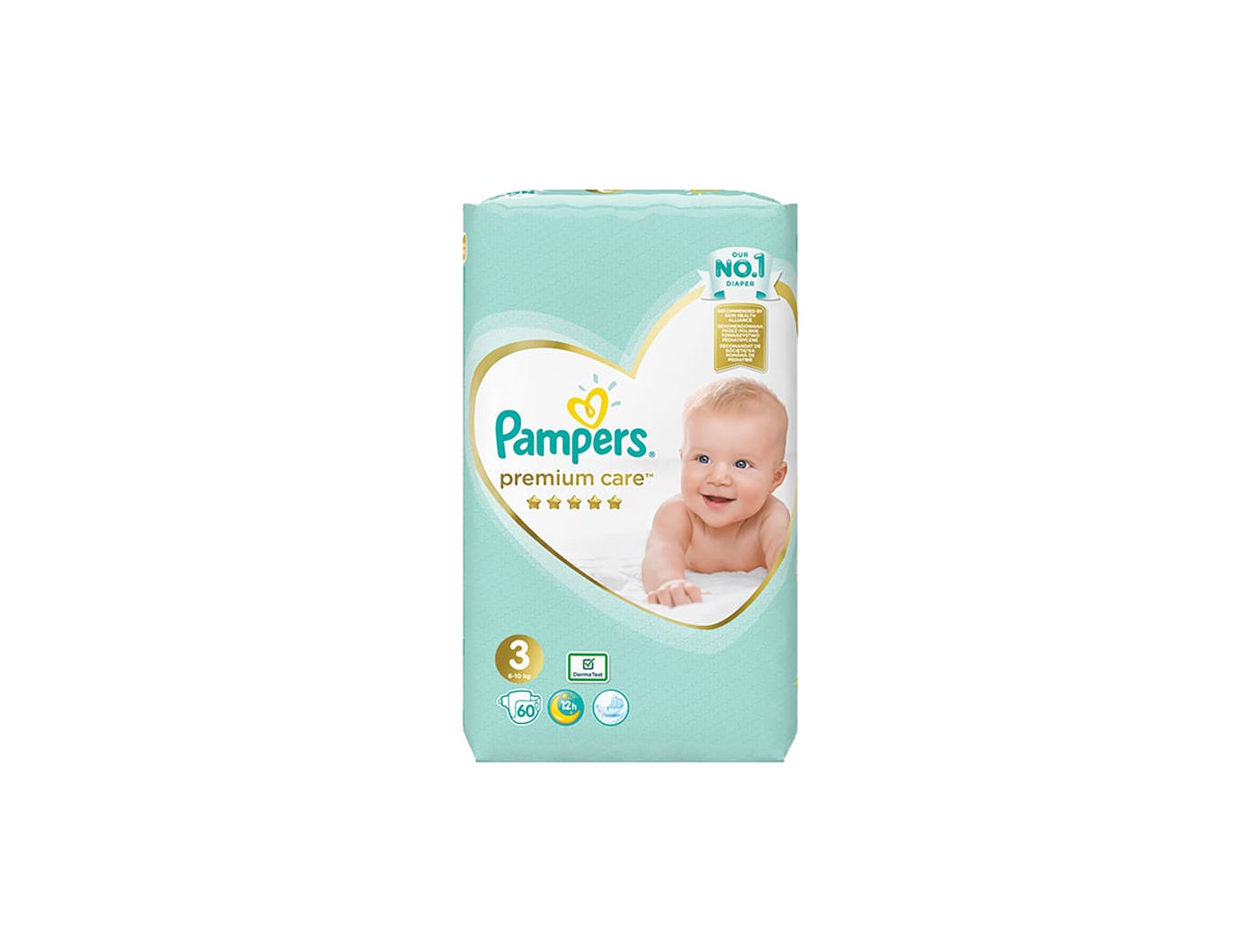 Pampers Premium care Dječje pelene vel. 3 (6-10 kg) 60 kom