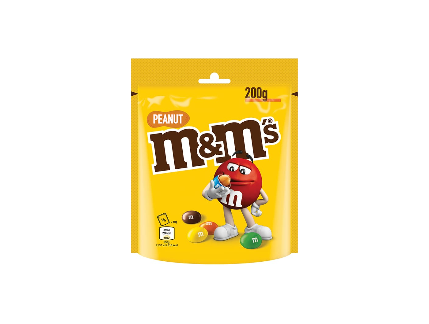 M&M's Bomboni s čokoladom i kikirikijem 200 g
