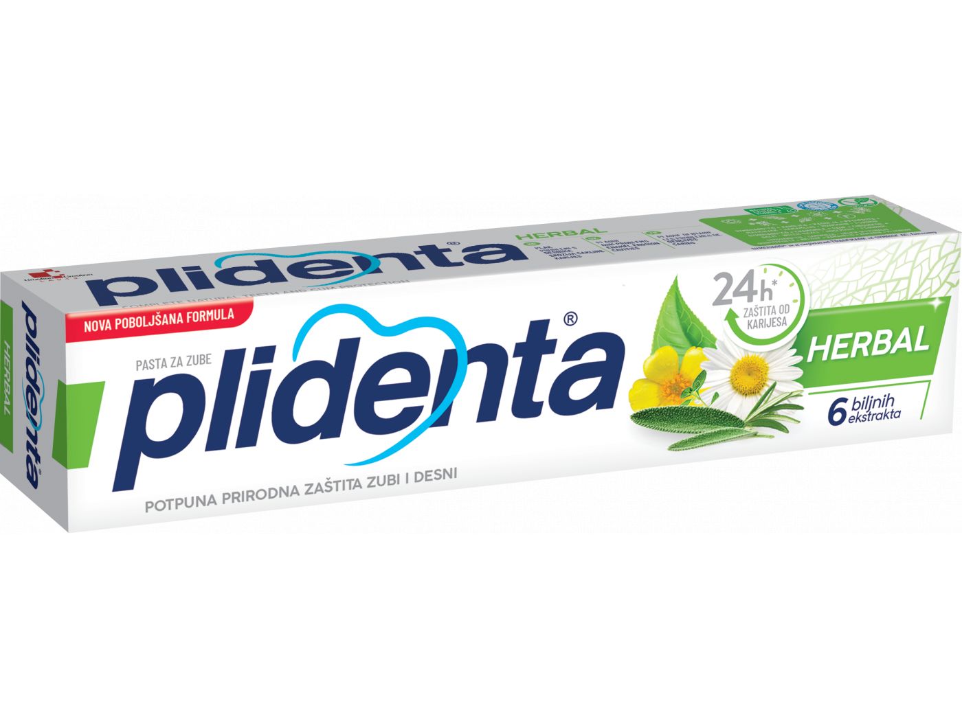 Plidenta pasta za zube herbal 75 ml
