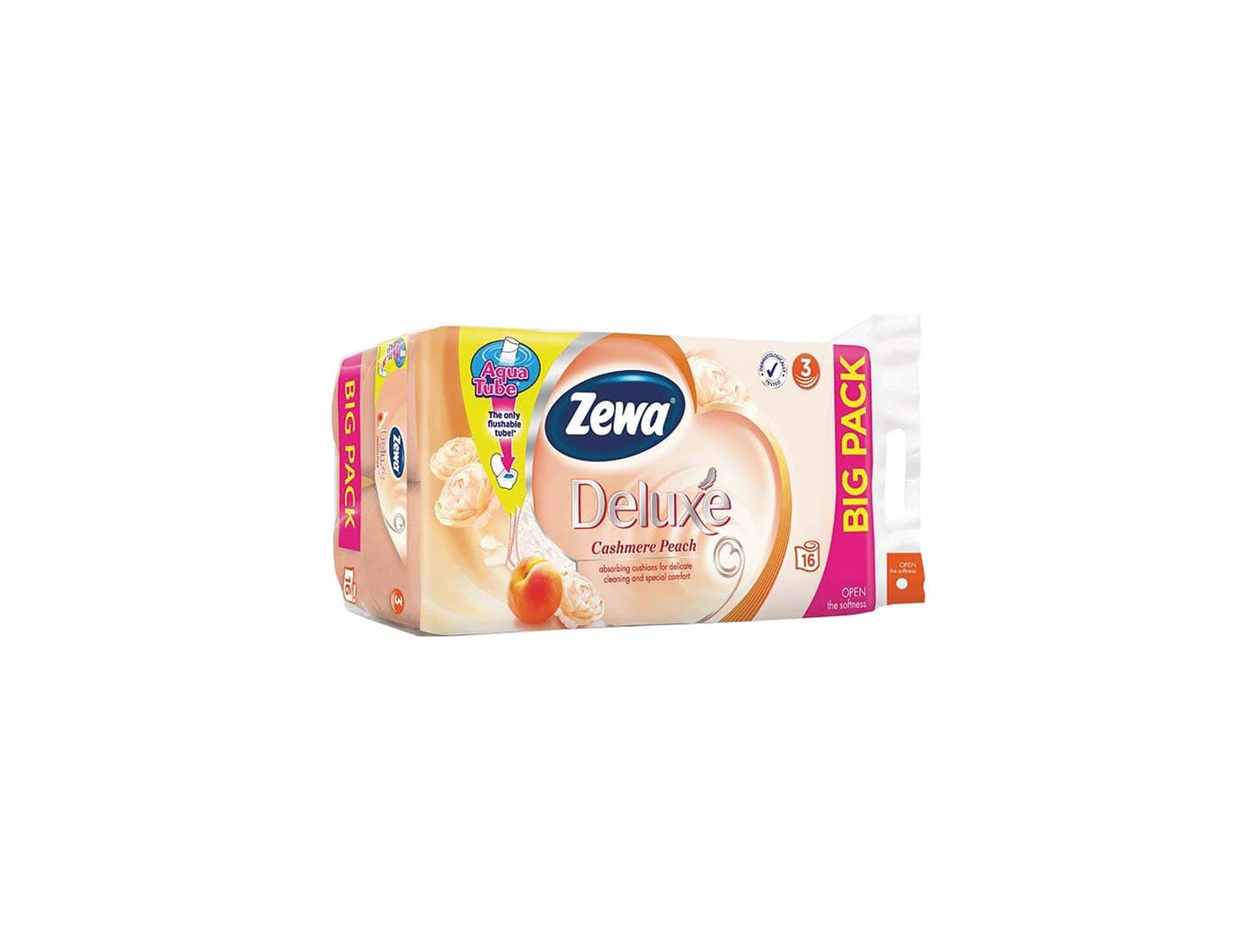 Zewa Deluxe Toaletni papir breskva troslojni 16/1