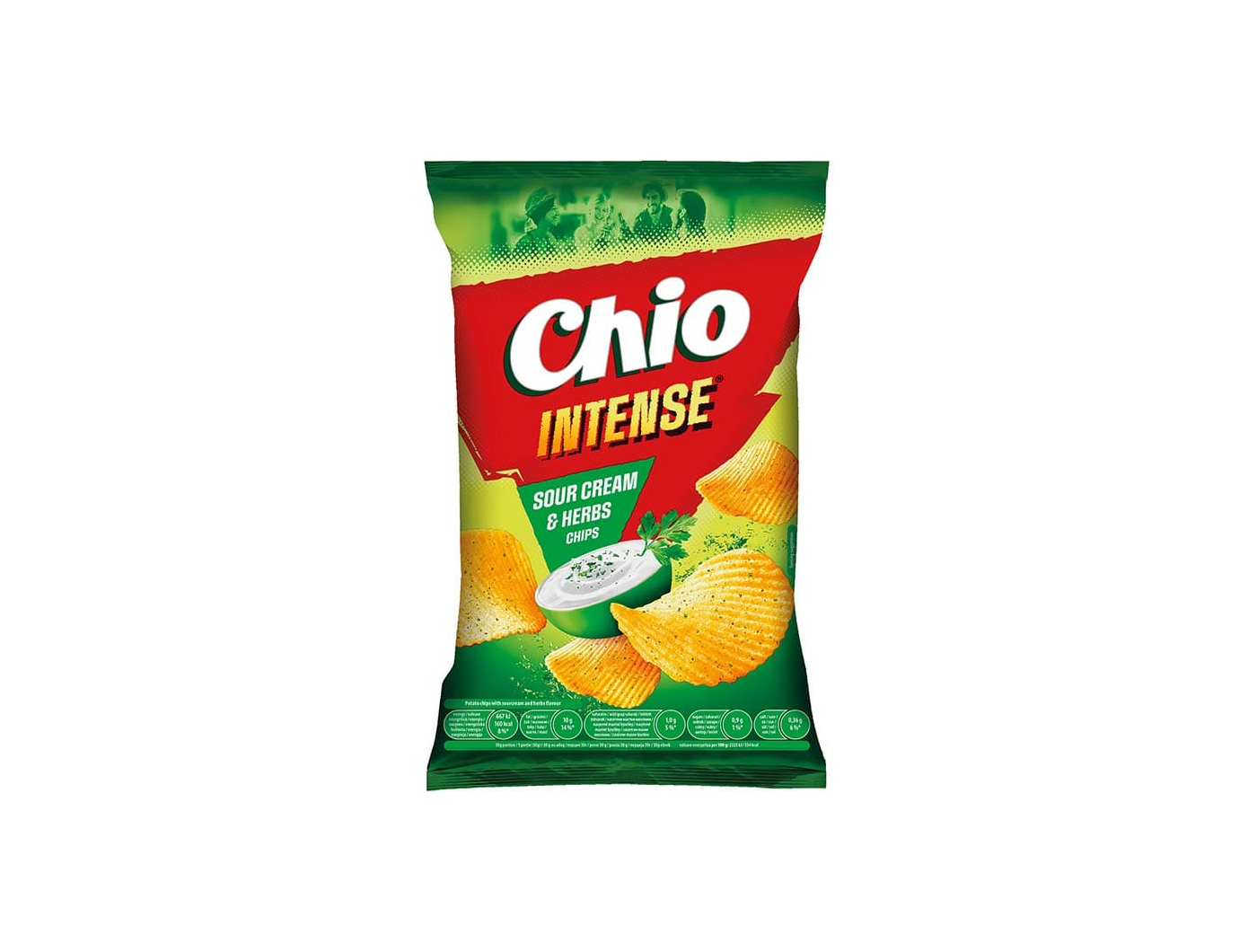 Chio čips vrhnje i bilje 120 g