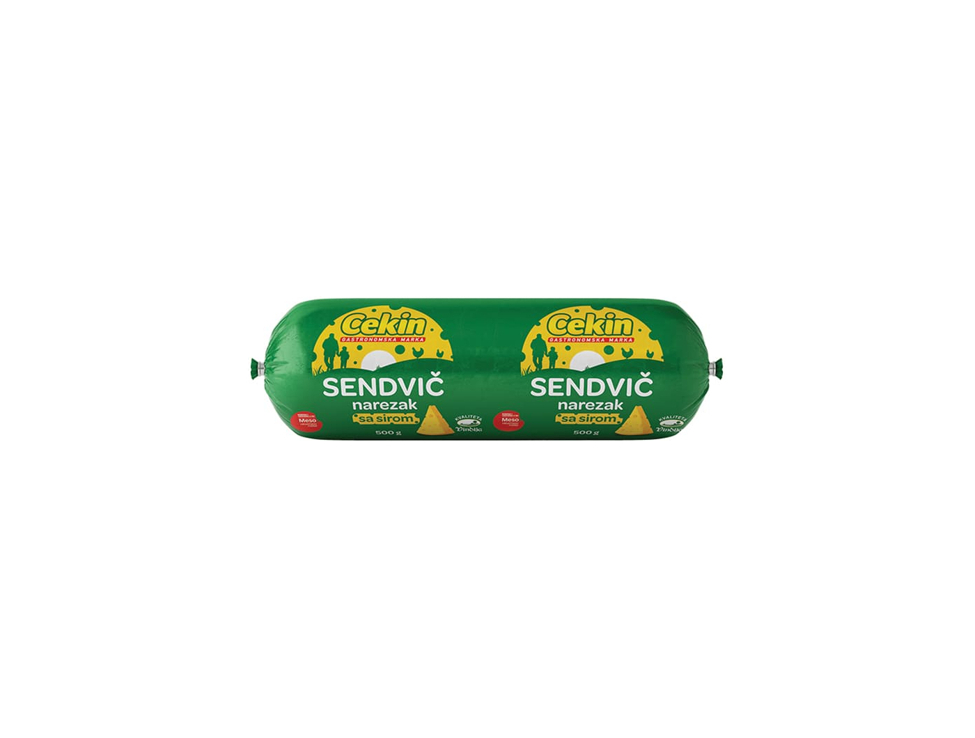 Vindija Cekin sendvič narezak sa sirom 500 g