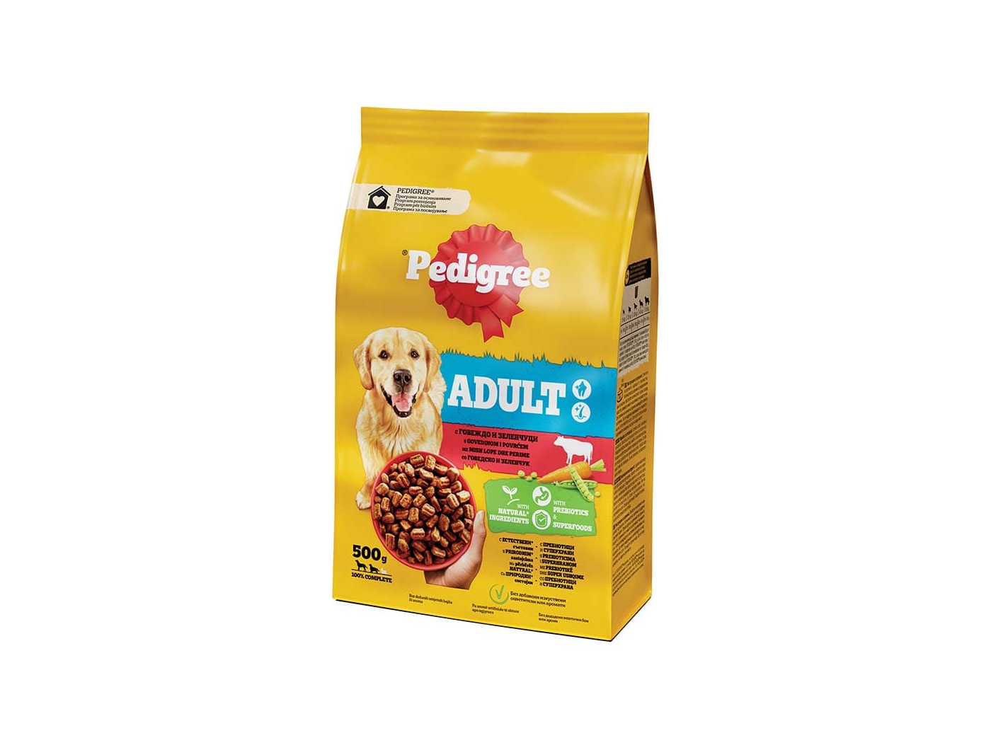 Pedigree Adult hrana za pse govedina i povrće 500 g