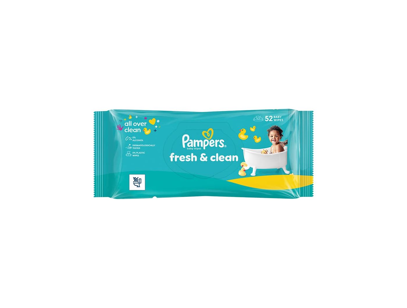Pampers vlažne maramice Fresh & Clean 52 kom