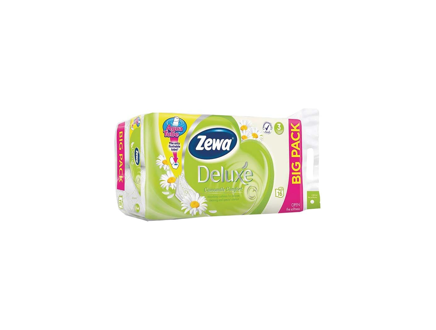 Zewa Deluxe toaletni papir kamilica troslojni 16/1