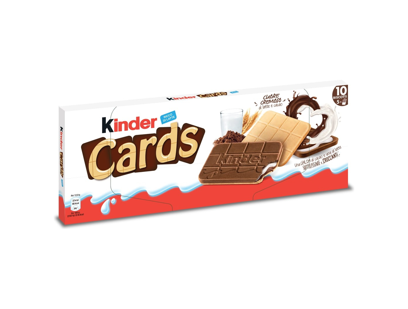Kinder cards keks 128 g