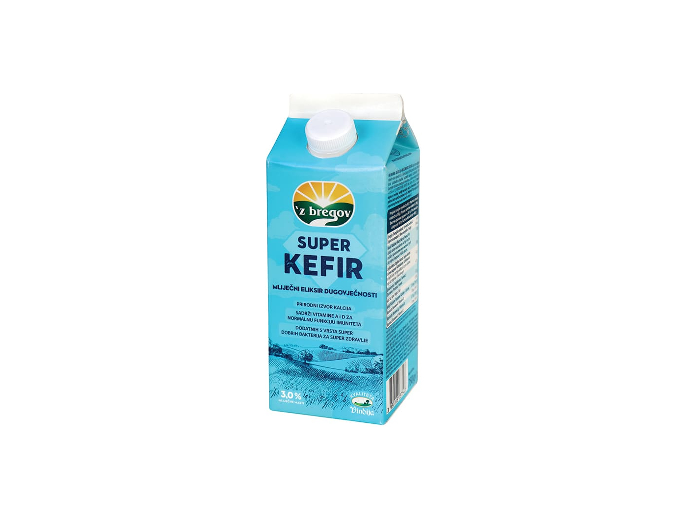 Z Bregov Super kefir 3,0% m.m. 750 g