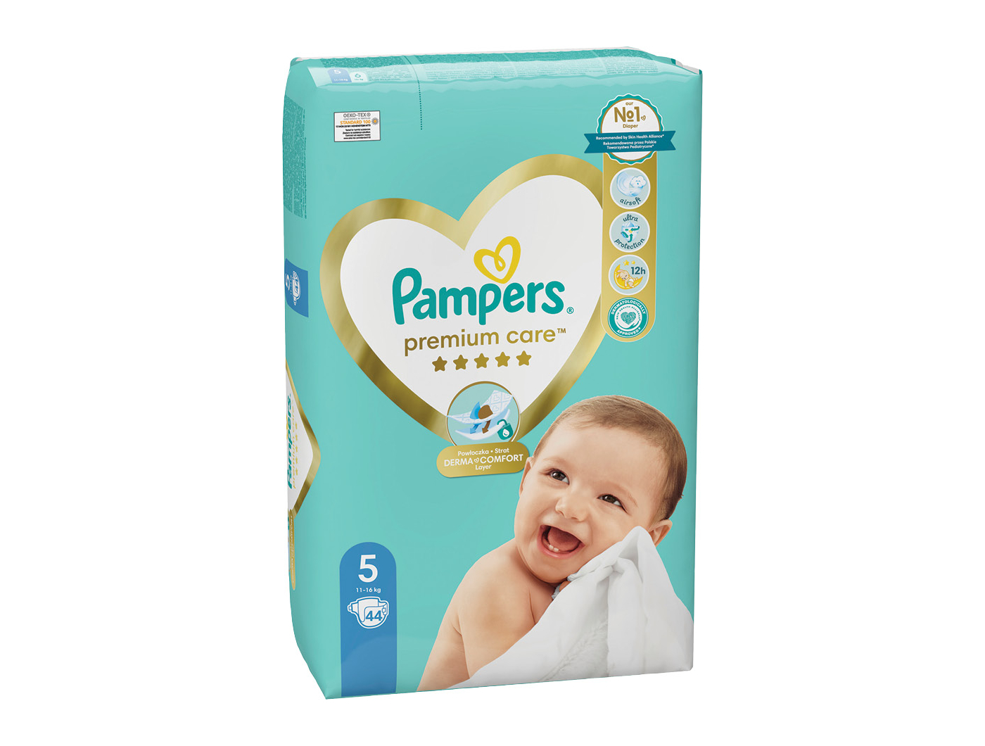 Pampers Premium Care Dječje pelene vel. 5 (11-16 kg) 44 kom
