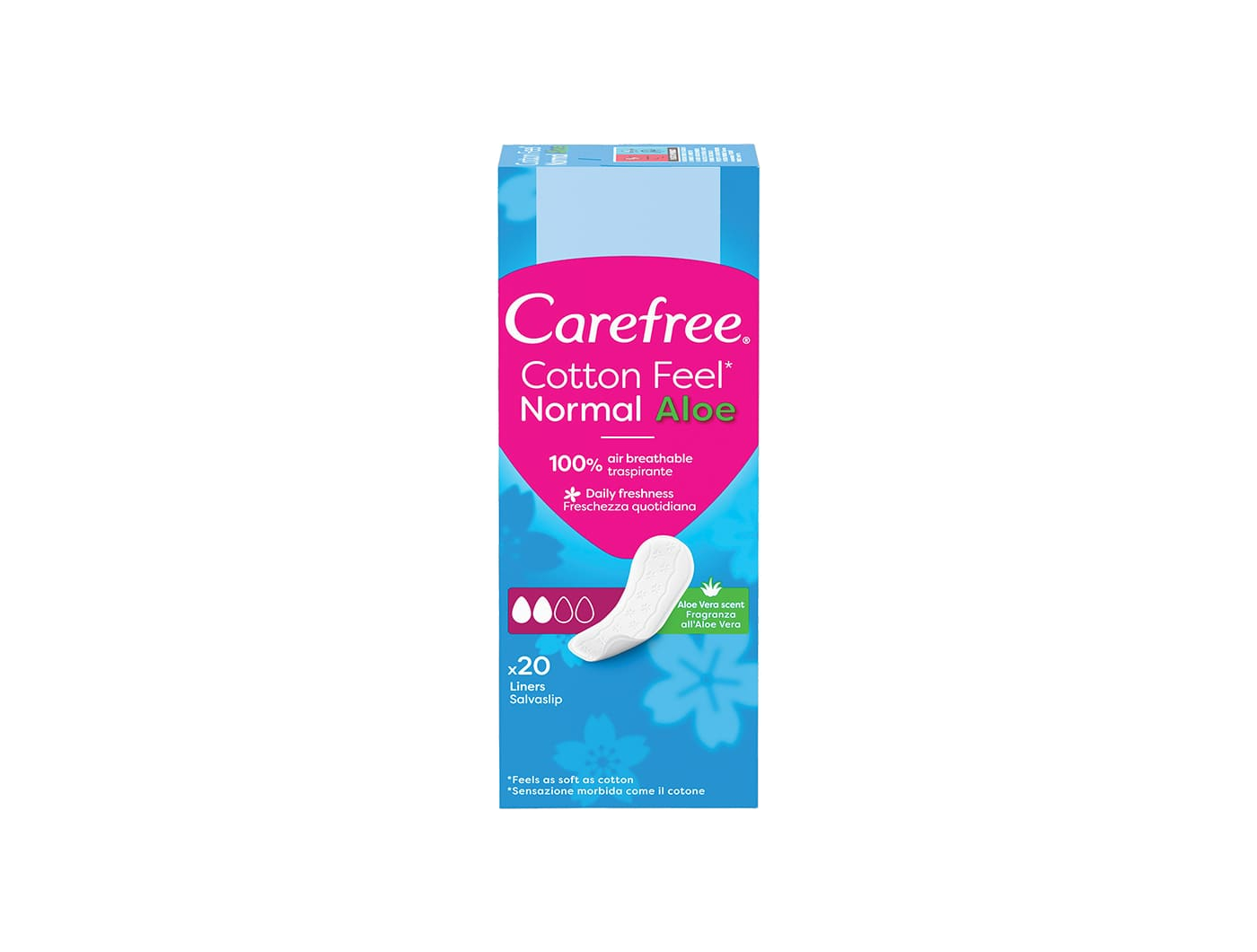 Carefree dnevni ulošci Aloe 20 kom