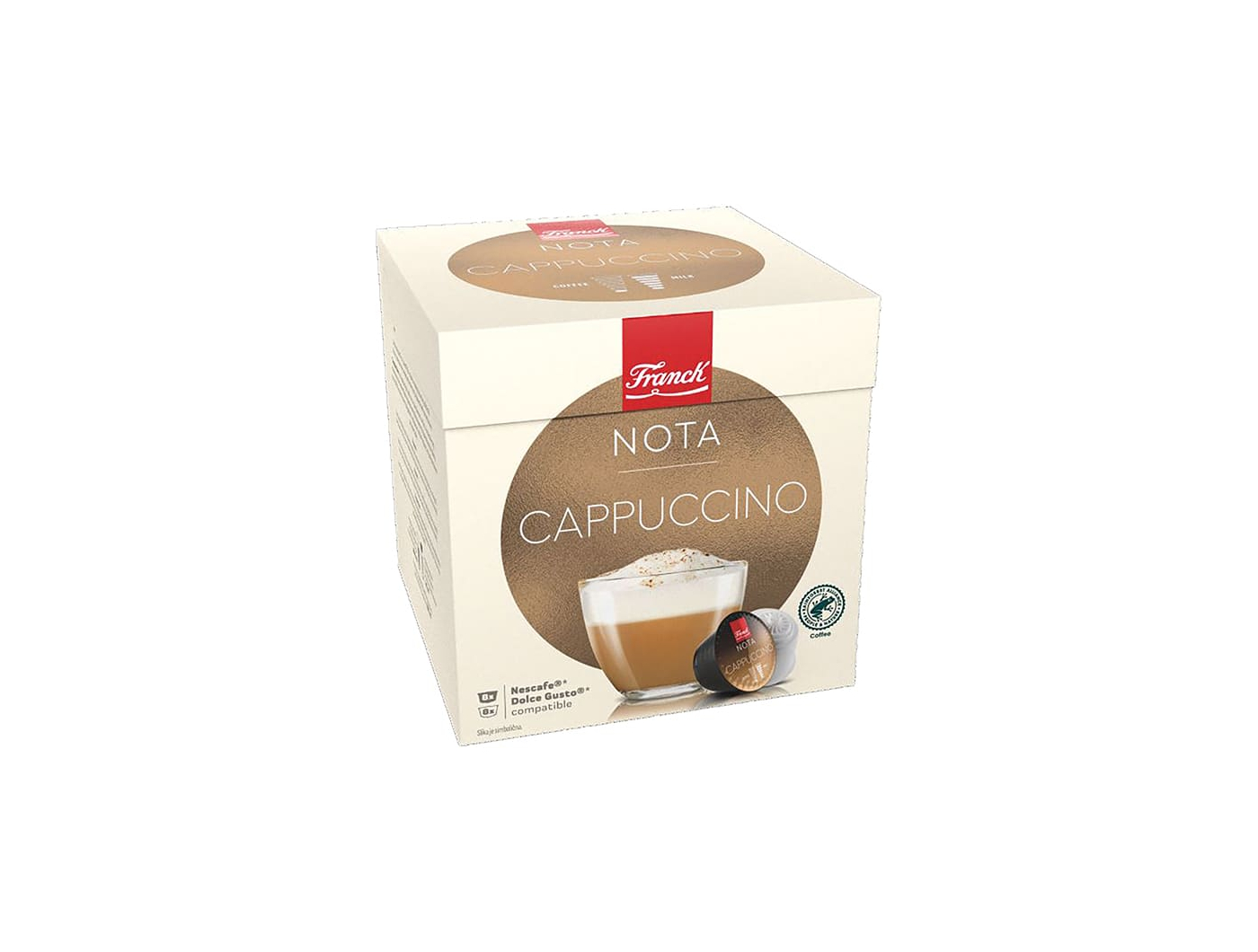 Franck Nota Cappucchino kava 16 kapsula 184 g