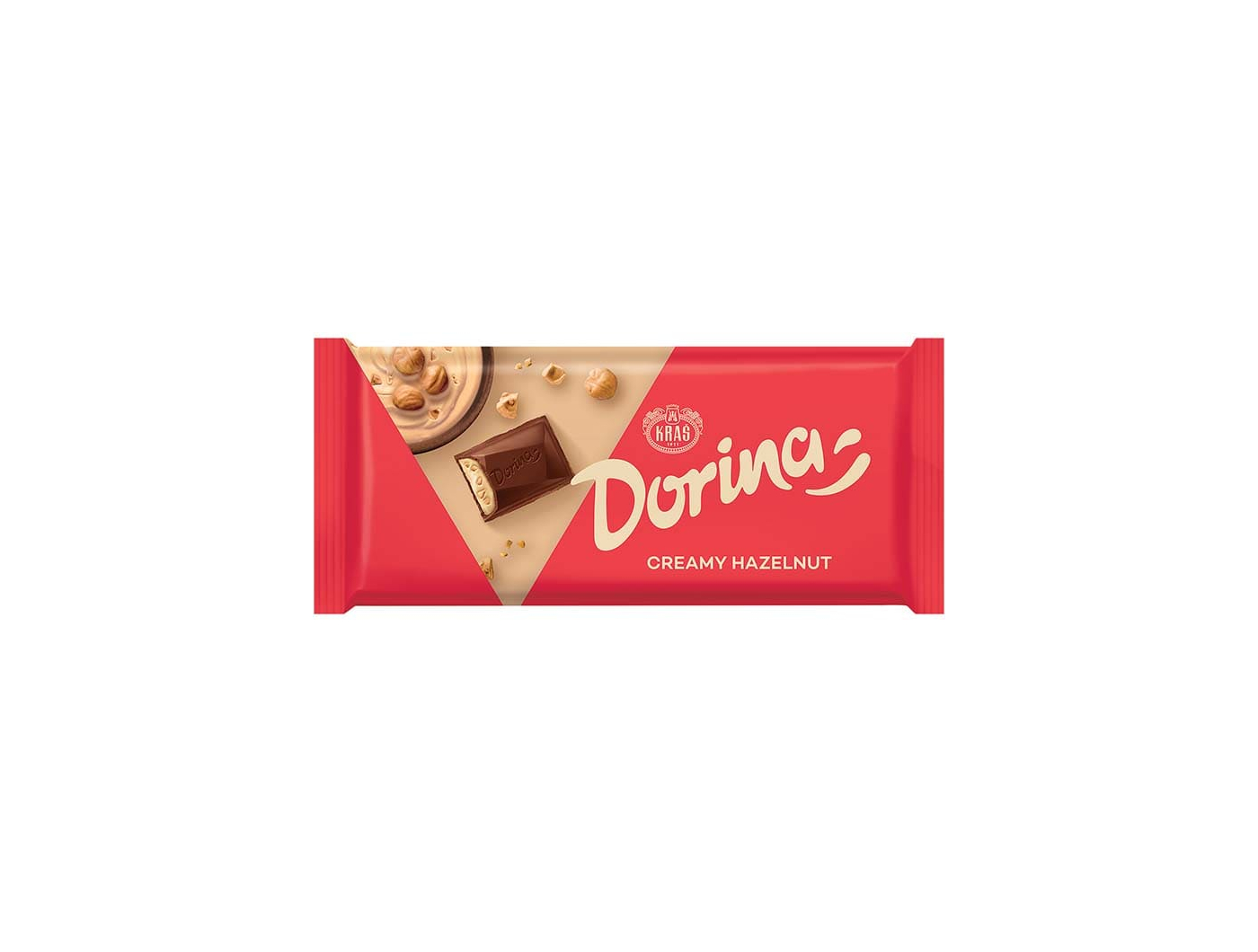 Dorina čokolada creamy hazelnut 98 g