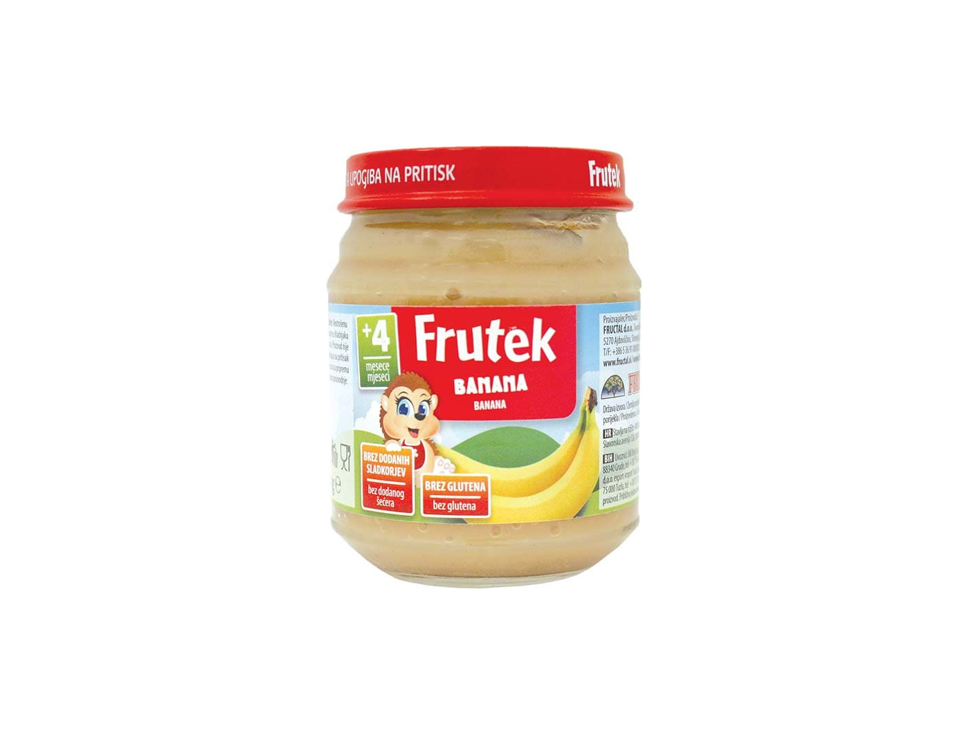 Frutek dječja kašica banana 120 g