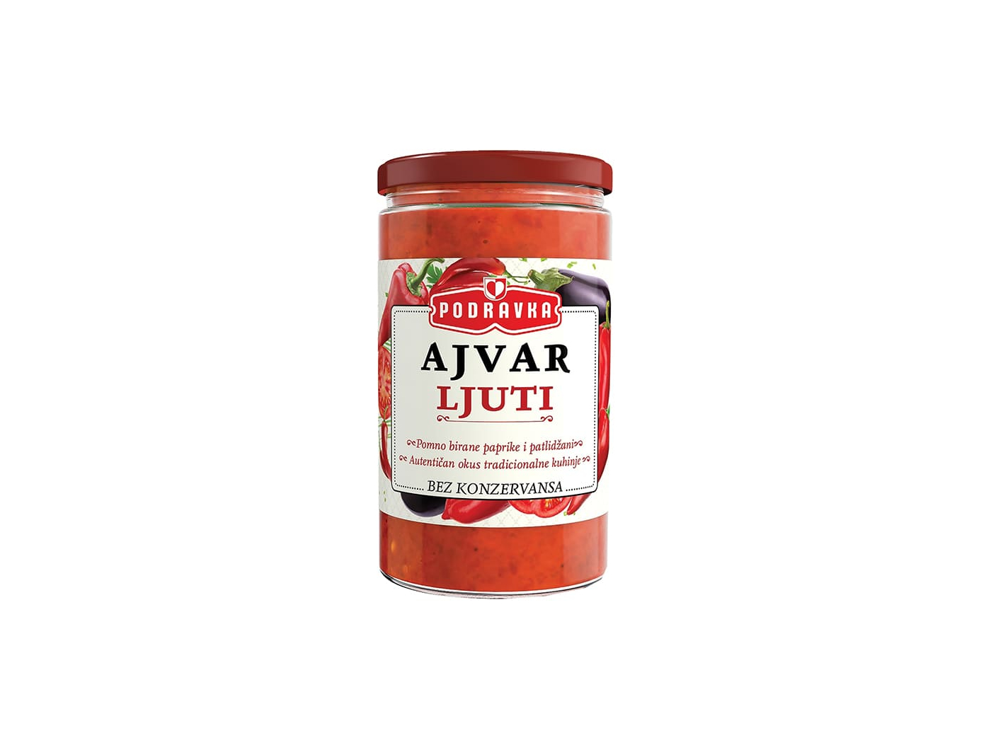 Podravka Ajvar ljuti 350 g