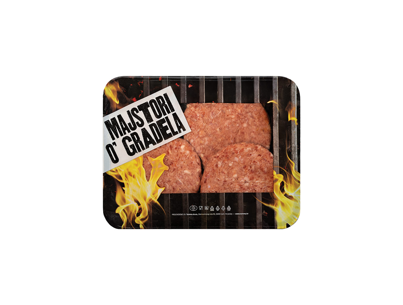 Majstori o’ gradela Američki burger 600 g