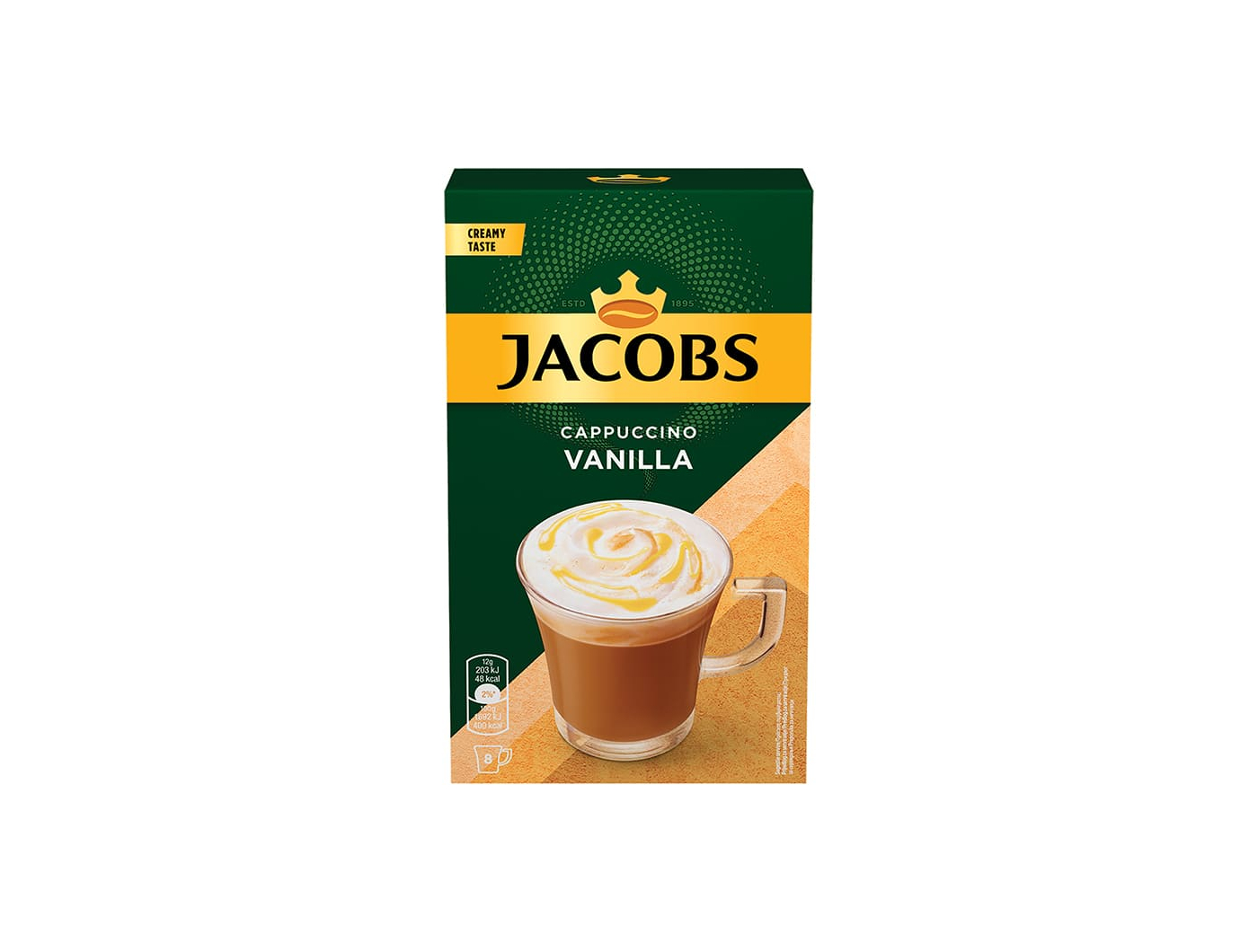 Cappuccino vanilija Jacobs 96 g