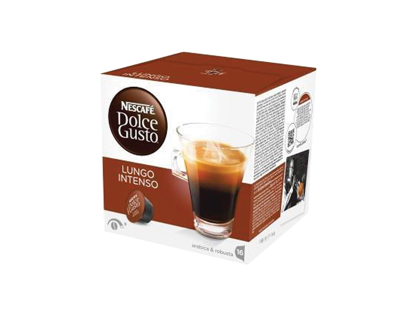 Nescafé Dolce Gusto Lungo Intenso kava 16 kapsula 144 g