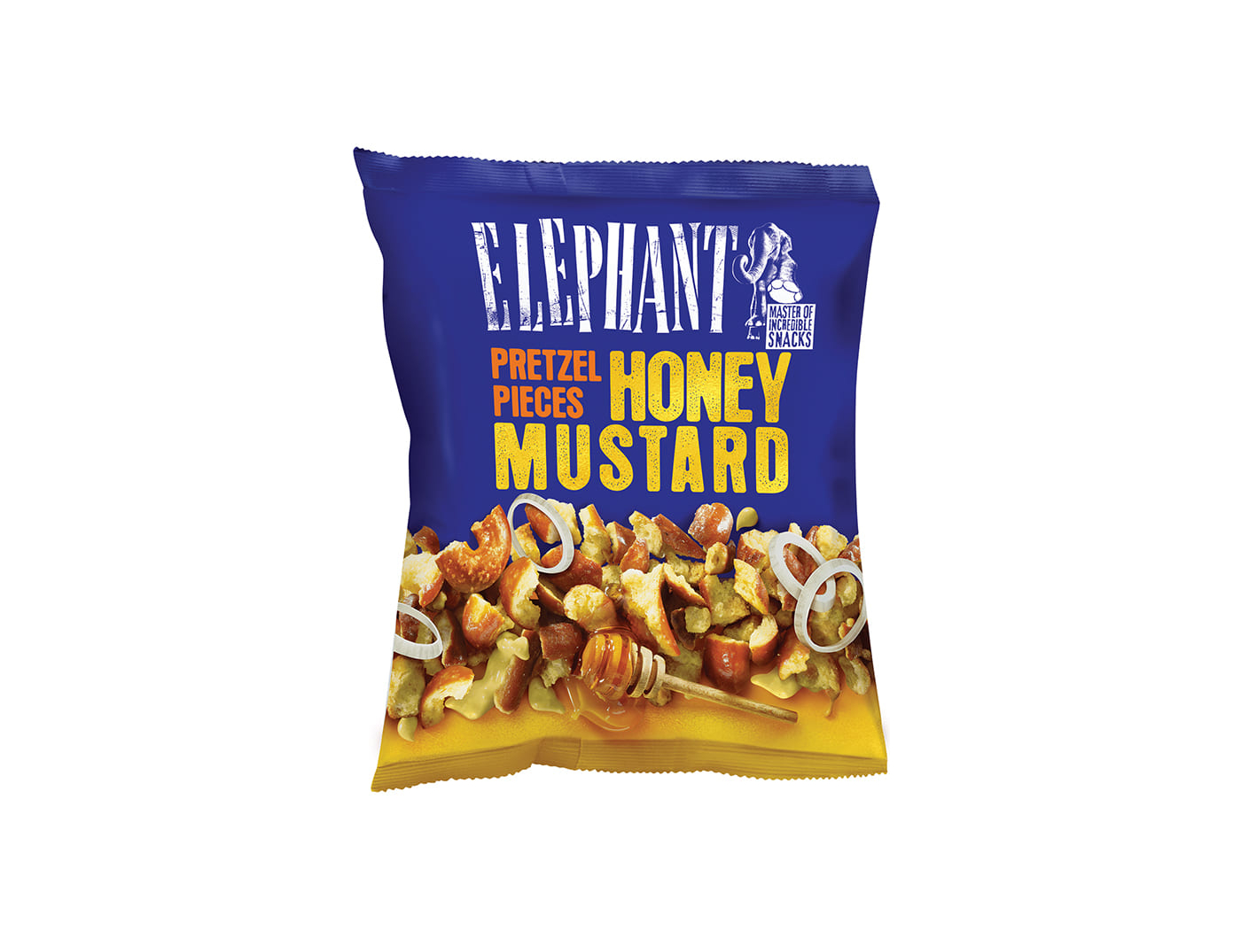 Elephant pereci med i senf 125 g