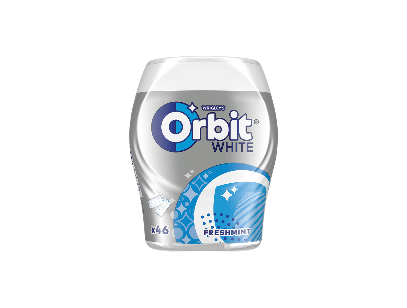 Orbit White žvakaća guma Freshmint 64 g