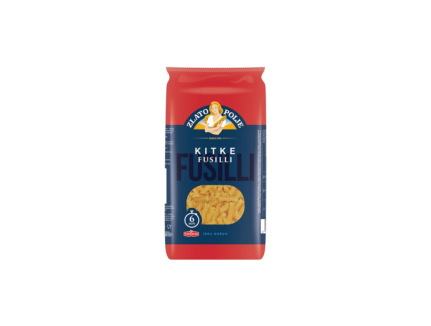 Zlato polje tjestenina Fusilli 500 g