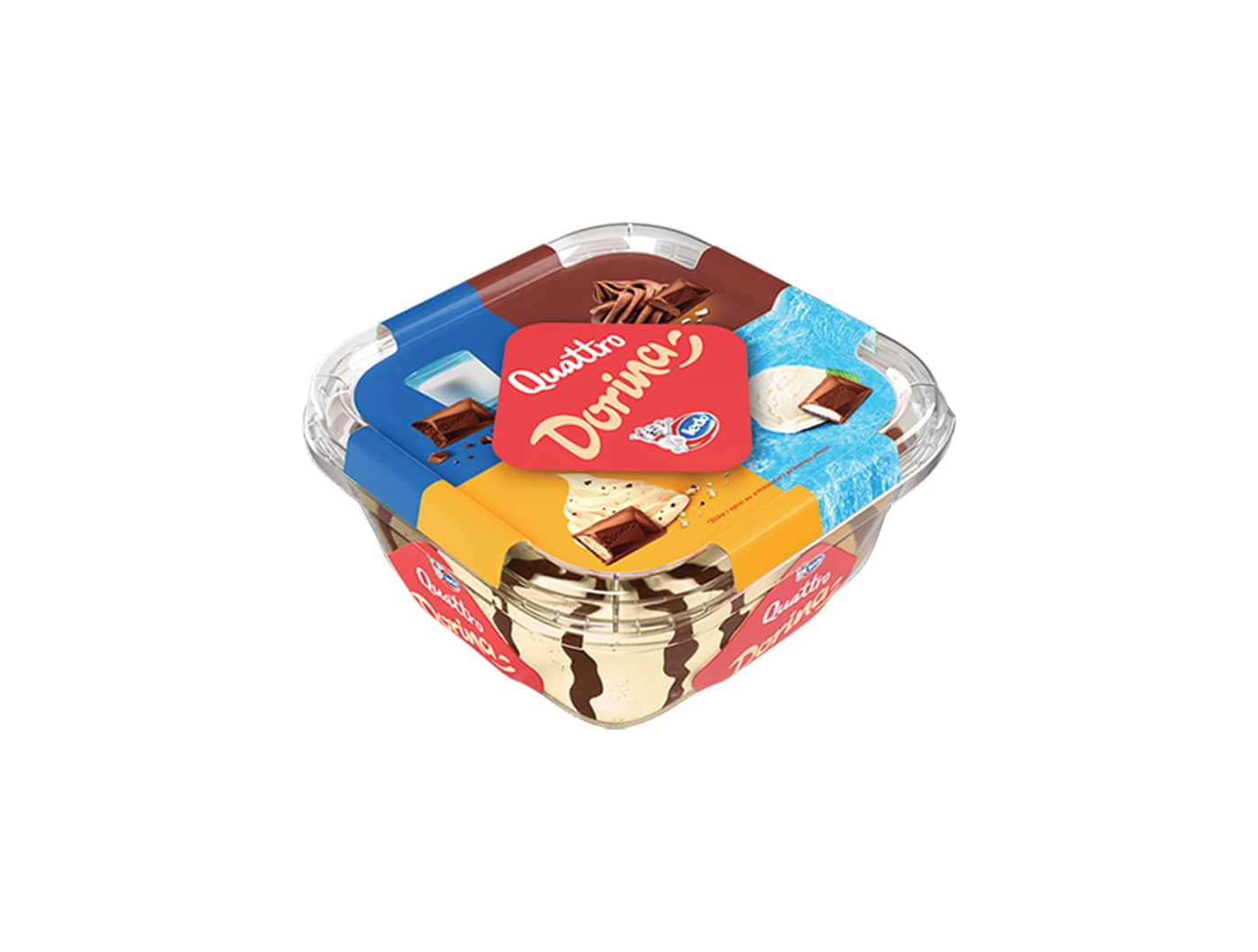 Ledo Quattro sladoled Dorina 1,5 L