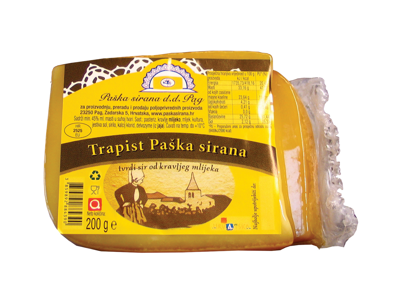 Paška sirana sir Trapist 200 g