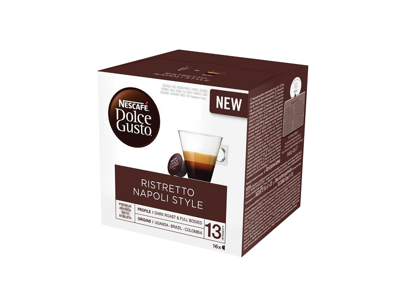 Nescafé Dolce Gusto Espresso Napoli kava 16 kapsula 128 g